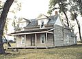 House of Chief Plenty Coups at Chief Plenty Coups State Park.