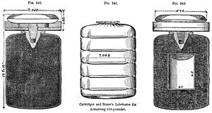 RBL 7 inch gun cartridge diagrams