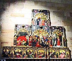 Retablo gótico.Sigüenza