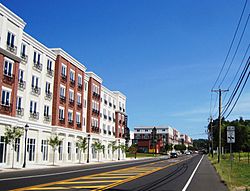 Robbinsville Town Center along Route 33