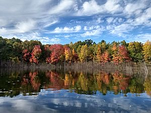 Silver Lake in Fall