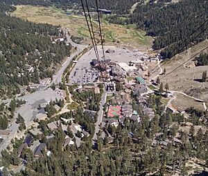 Squaw Valley aerial shot