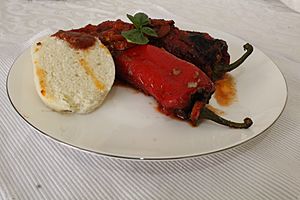 Stuffed paprica