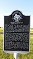 Texas Historical marker for Buffalo Soldiers at Fort Elliott