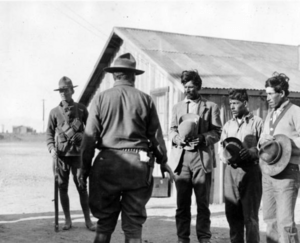 Villistas captued by the U.S. Cavalry after the Columbus raid