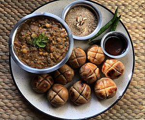 "Delectable Dal Baati Churma"