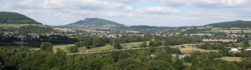 Abergavenny panorama