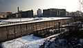 Berlin Wall Potsdamer Platz November 1975 looking east