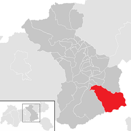 Location in the district