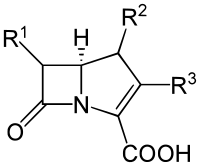 Carbapenems structure