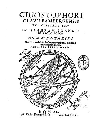 Clavius - In Sphaeram Ioannis de Sacro Bosco commentarius, 1585 - 89735