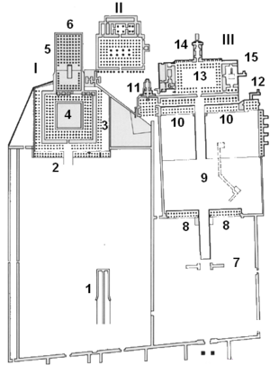 Deir el Bahari-map