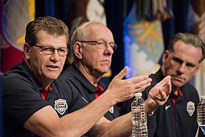 Geno Auriemma 140507-D-HU462-423