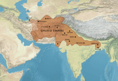 Ghurid Empire according to Schwartzberg Atlas, p.147