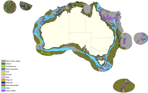 IMCRA v4.0 Geomorphic Units