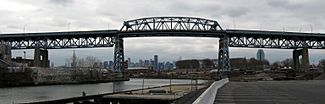 Kosciusko bridge from up Newtown Creek jeh.jpg