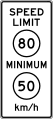 MUTCD R2-4a METRIC