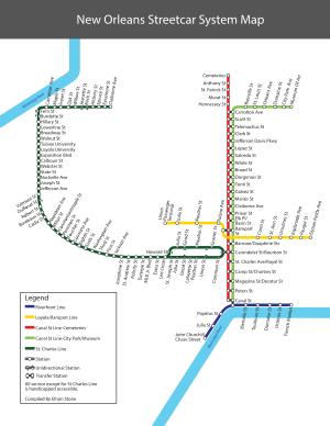 New Orleans Streetcar Map.svg