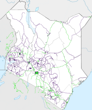 Roads in Kenya