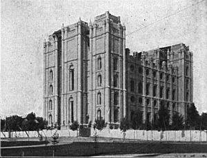 Salt Lake Temple 1912