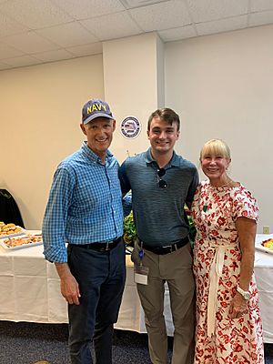 Senator Rick Scott, Connor Mann and Ann Scott