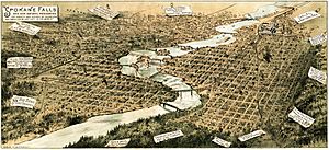 SpokaneMap1890GiesAndCompanyofBuffaloNew York