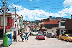 Street in Sutatausa