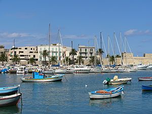 The port of Bari, Italy (L. Massoptier)