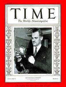 Time Cover Arthur H Compton