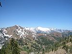 The Trinity Alps near Granite Lake.