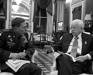 Byrd with petraeus