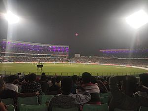 Day night test at Eden gardens