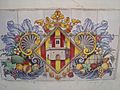 Escudo de Castellón de la Plana, mural cerámico