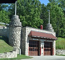 Fire Station in Ephraim Wisconsin