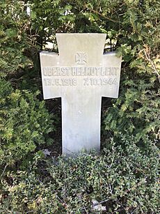 Garnisonsfriedhof Stade - Helmut Lent