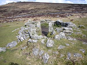 Grimspound circle 1