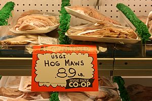 Hog maw