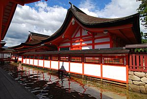 Itsukushima Honden Haiden