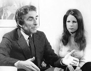 Leon Cooper with wife 1972