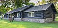 Log Building at Bewabic State Park