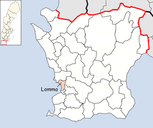 Lomma Municipality in Scania County.png