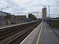 London Fields stn look north