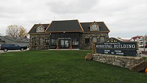 Mackinaw City, Michigan municipal building