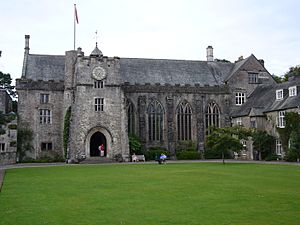 Main Hall entrance Dartington