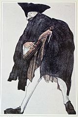 Masqued man by L.Bakst