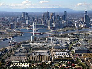 Melbourne from above