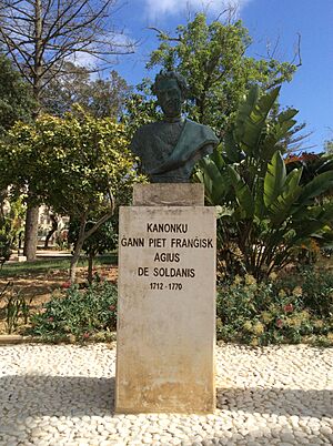 Monument of Giovanni Pietro Francesco Agius de Soldanis