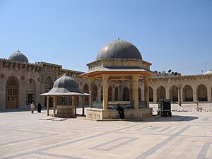 Omayad Mosque of Aleppo Syria