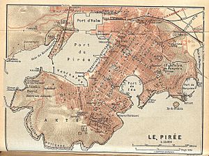 Piraeus map 1908