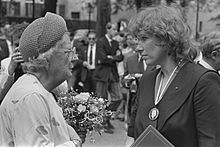 Prinses Juliana bij uitreiking Four Freedoms Awards in Middelburg Prinses Julia, Bestanddeelnr 933-0122